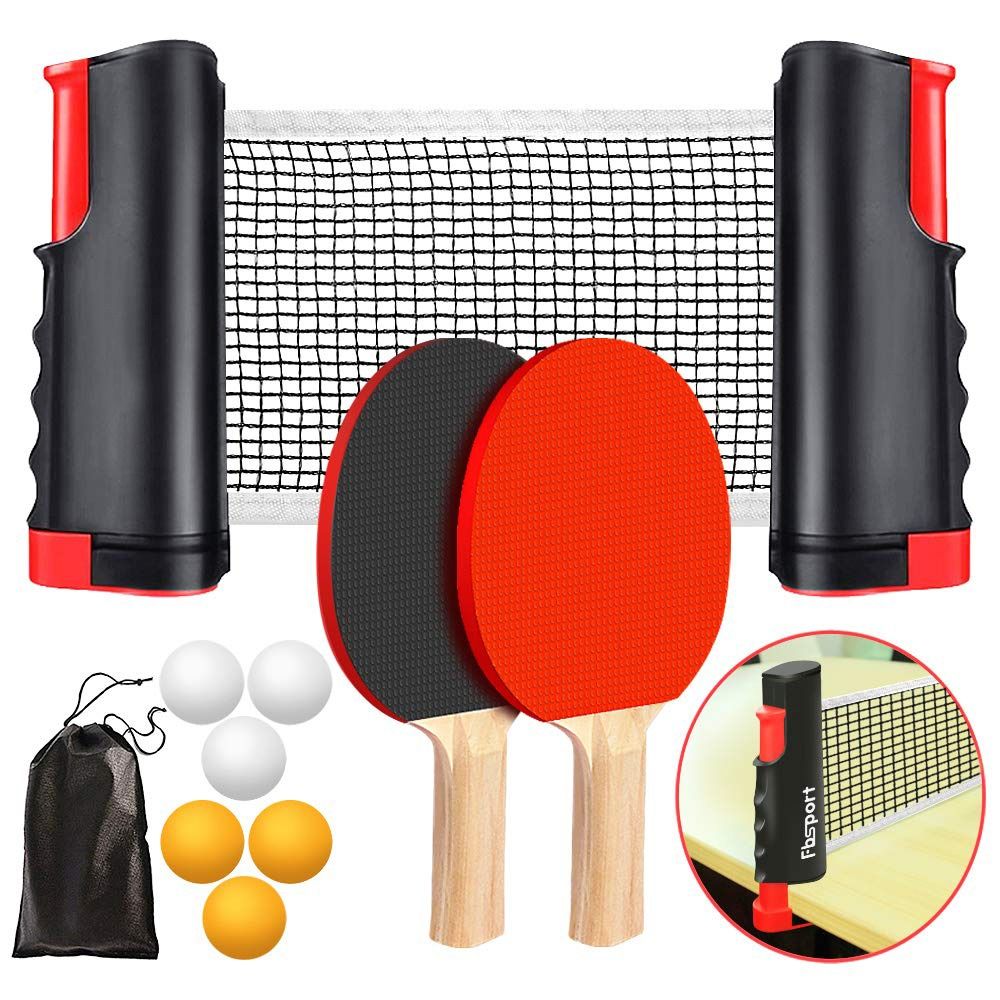 Table Tennis Drawing - 折りたたみ式ネット ピンポンネットフレームセット キャリーバッグ付属 完全なアクセサリー テーブルテニスセット 簡単なセットアップデザイン