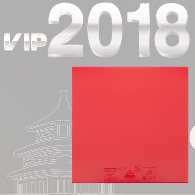 Table Tennis Drawing - TUTTLE VIP 2018 CHINA 卓球ラバー ユニークな高摩擦ワイヤー描画表面粘着ラバー