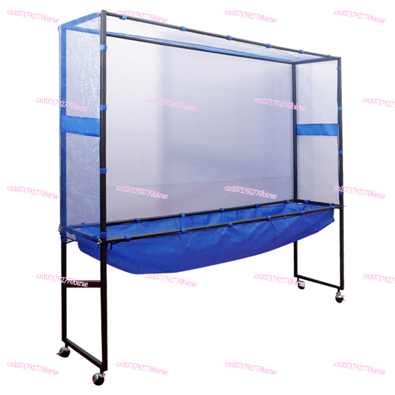 Table Tennis Net - 工場直販ヘアテーブルテニスボールネット床から天井までのコレクターマルチボールスタンドモバイル