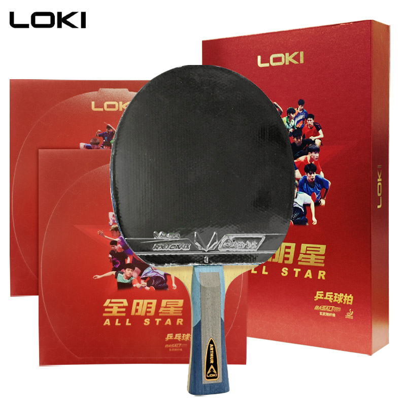 Table Tennis League - LOKI ALL STAR 卓球ラケット プロ仕様 玄武岩カーボン