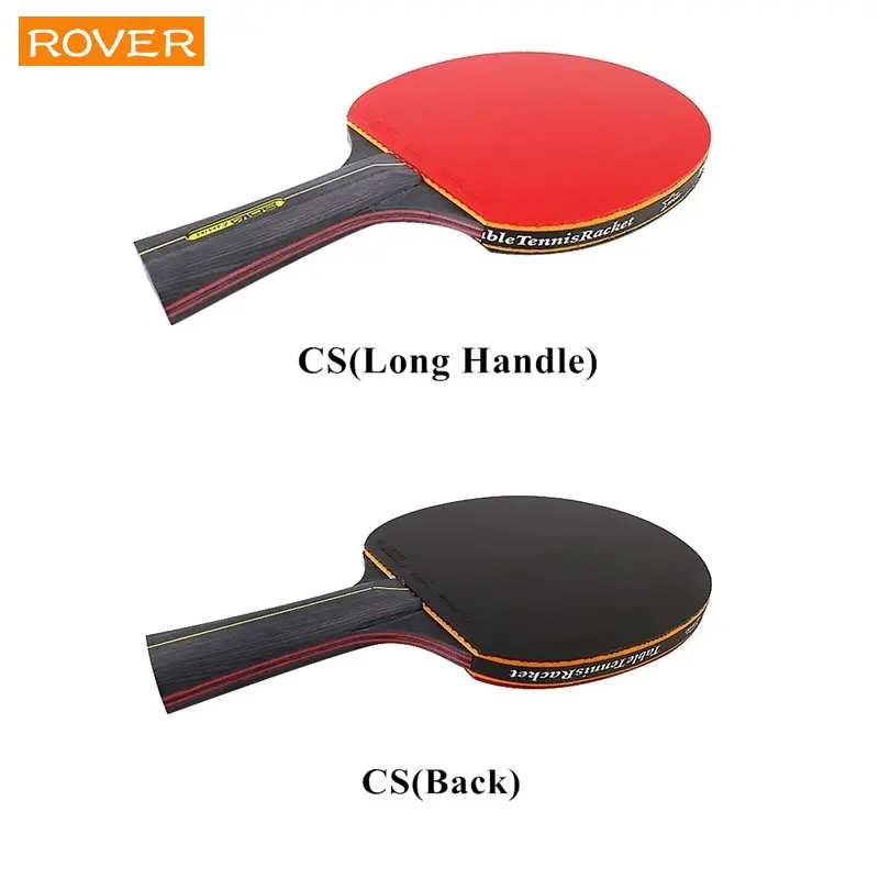卓球ラケットセット,5つ星,6つ星,2ピース,プロのゴム製ピ - Table Tennis Padel のレビューと価格