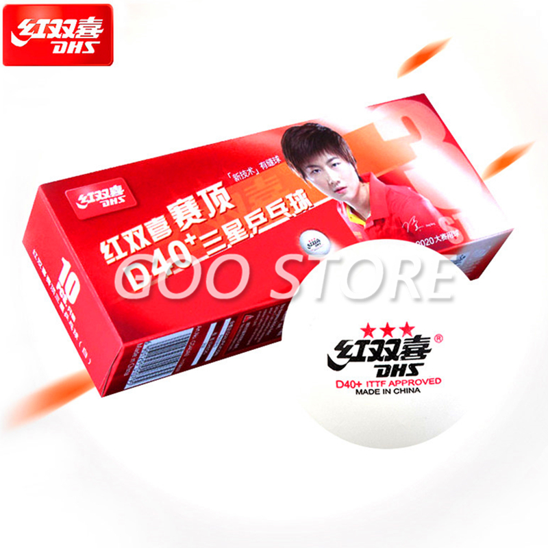 DHS 3 スター D40+ 卓球ボール 3 スター新素材  - Table Tennis Joola のレビューと価格