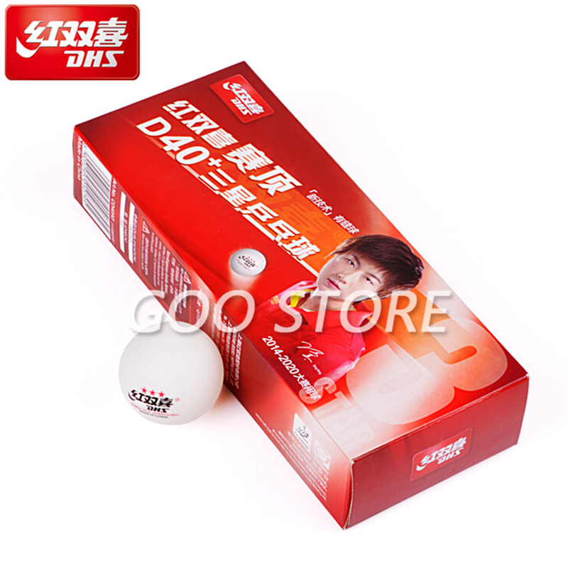 DHS 3 スター D40+ 卓球ボール 3 スター新素材  - Table Tennis Joola のレビューと価格