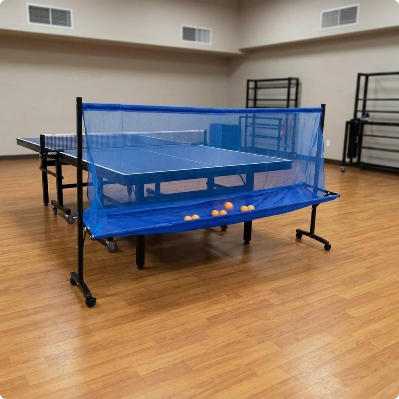 卓球ボール回収器 折りたたみ式フレーム 卓球リターンネット  - Table Tennis Net のレビューと価格