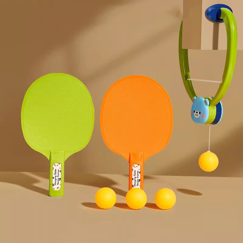 屋内吊り下げ式卓球トレーナー ポータブルセット 子供用ポータ - Table Tennis Drawing のレビューと価格