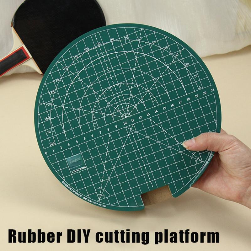 新しい卓球ラバー回転カッティングマットセット DIY カッテ - Table Tennis Padel のレビューと価格