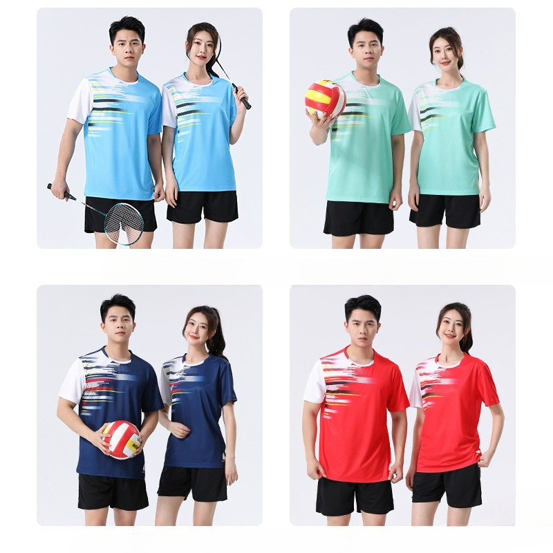 2026年新作 夏用速乾バドミントンセット - 卓球・テニス - Table Tennis League のレビューと価格