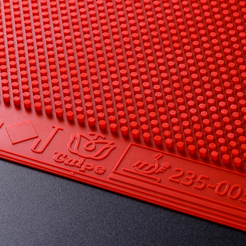 新しいTULPEグリーンブルーレッド卓球ラバーOXロングピン - Table Tennis Xiom Rubber のレビューと価格