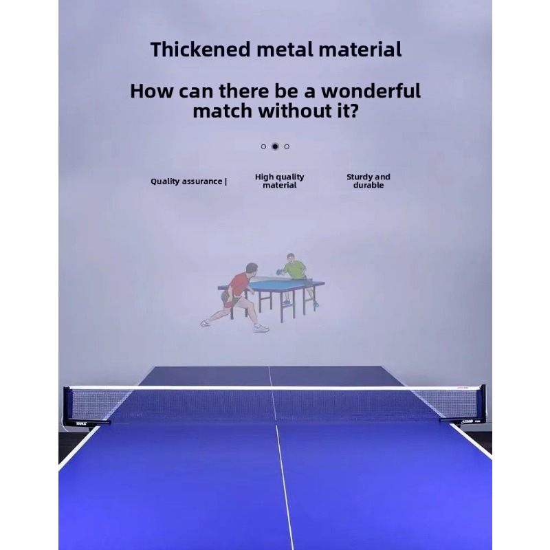 DHS卓球台汎用ポータブル簡単設置ネットフレーム標準卓球バリ - Table Tennis Drawing のレビューと価格