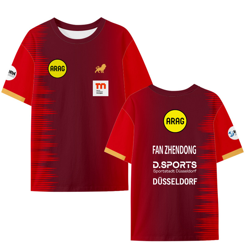 ファン用卓球ジャージ メンズ 半袖Tシャツ スポーツトレーニ - Table Tennis Drawing のレビューと価格