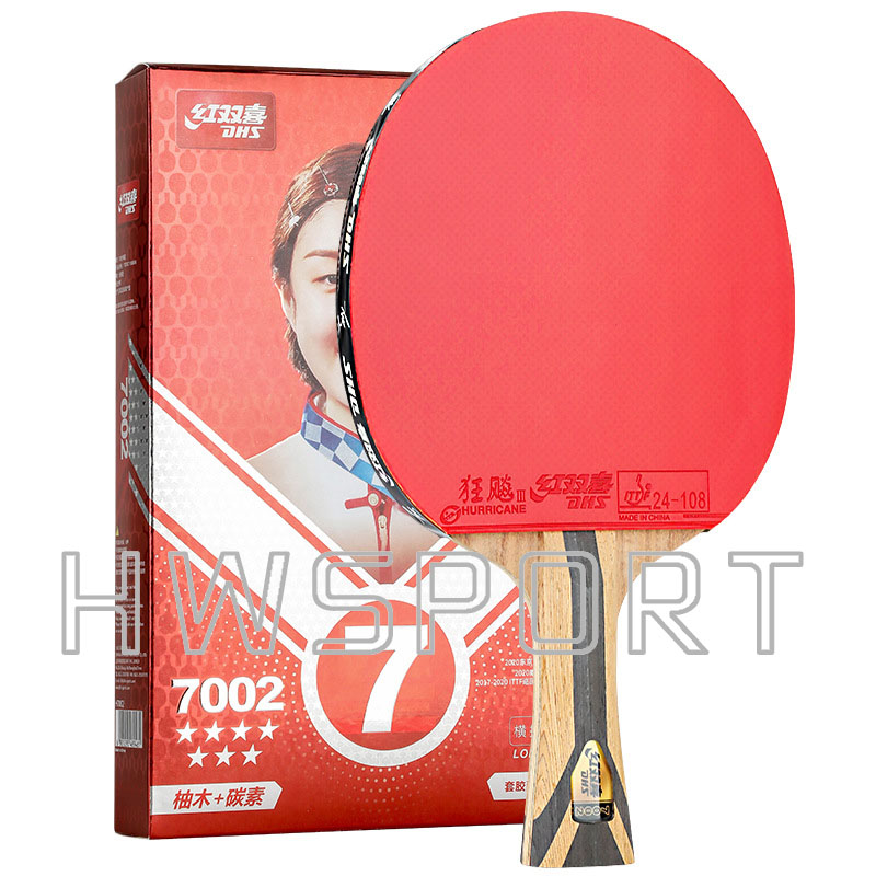 オリジナル DHS 7 スター卓球ラケット攻撃的 8 スター - Table Tennis Joola のレビューと価格