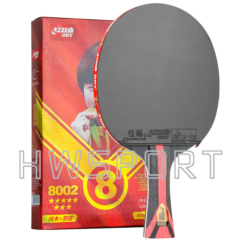 オリジナル DHS 7 スター卓球ラケット攻撃的 8 スター - Table Tennis Joola のレビューと価格