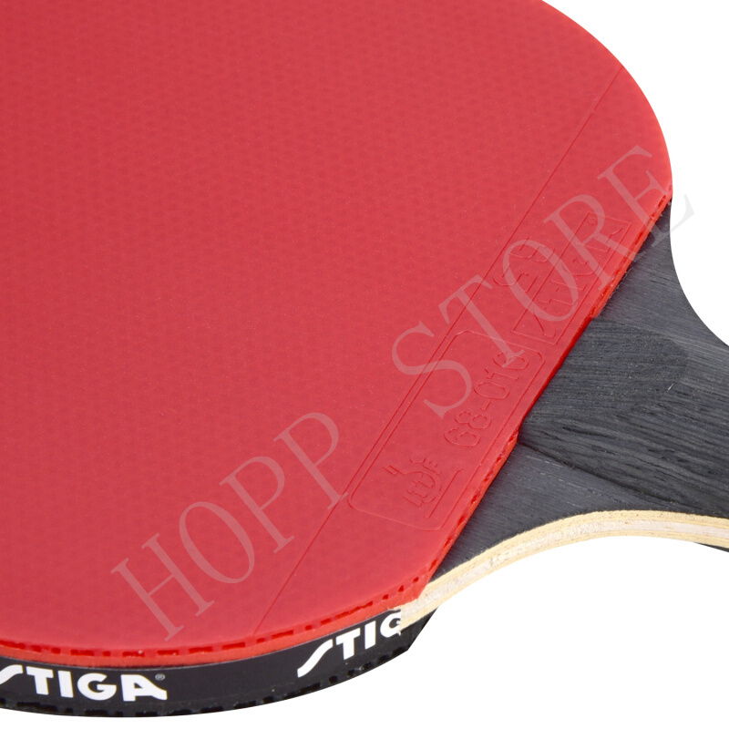 Stiga 6スターラケット攻勢プロカーボンにきびゴムオリジ - Table Tennis Joola のレビューと価格